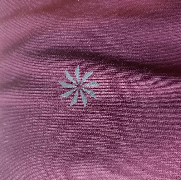 *Athleta All In Structure Colorblock 7/8 Leggings, Size Small, Auberge - Picture 8 of 12